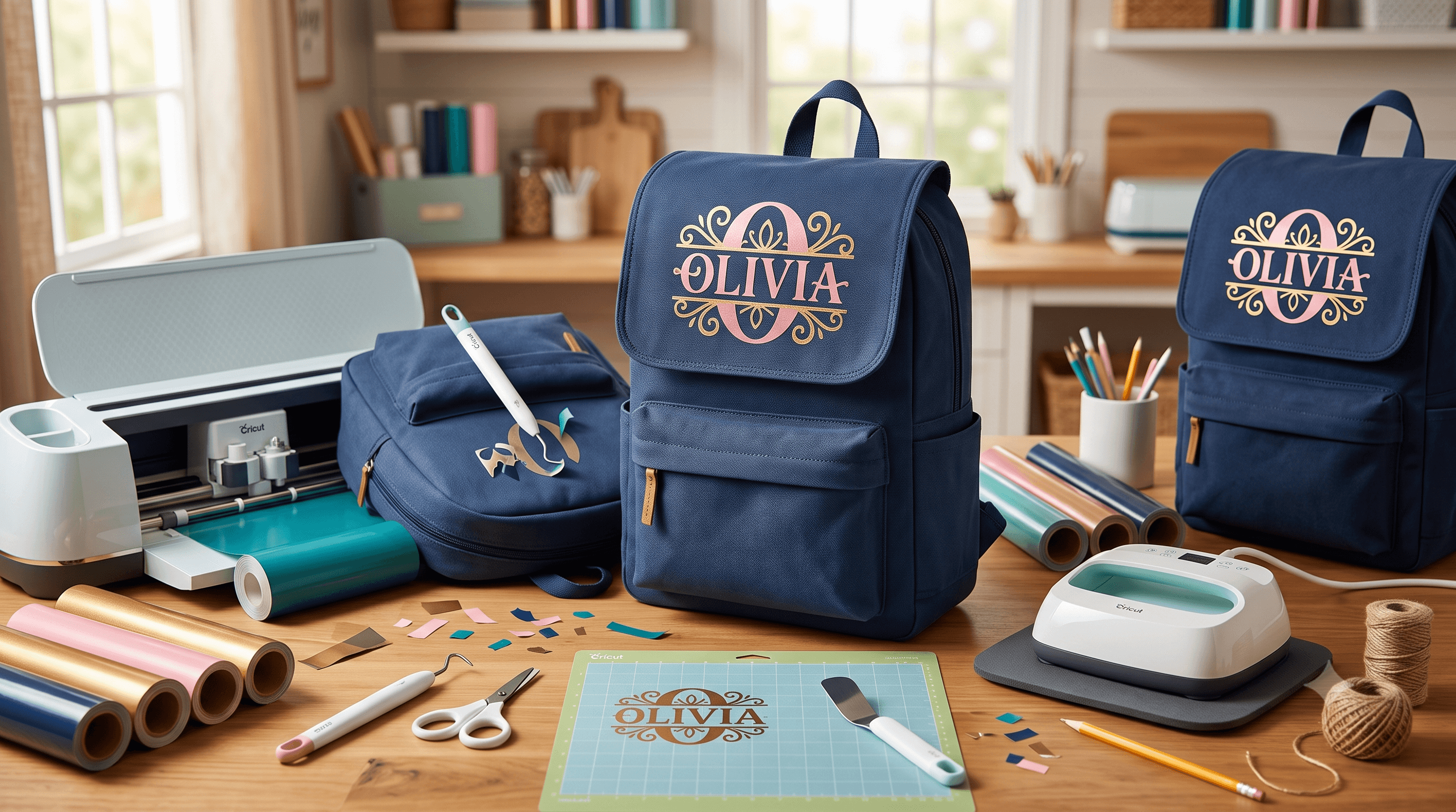Cover Image for Step-by-Step Guide to Adding Names and Designs to Your Backpack with Cricut