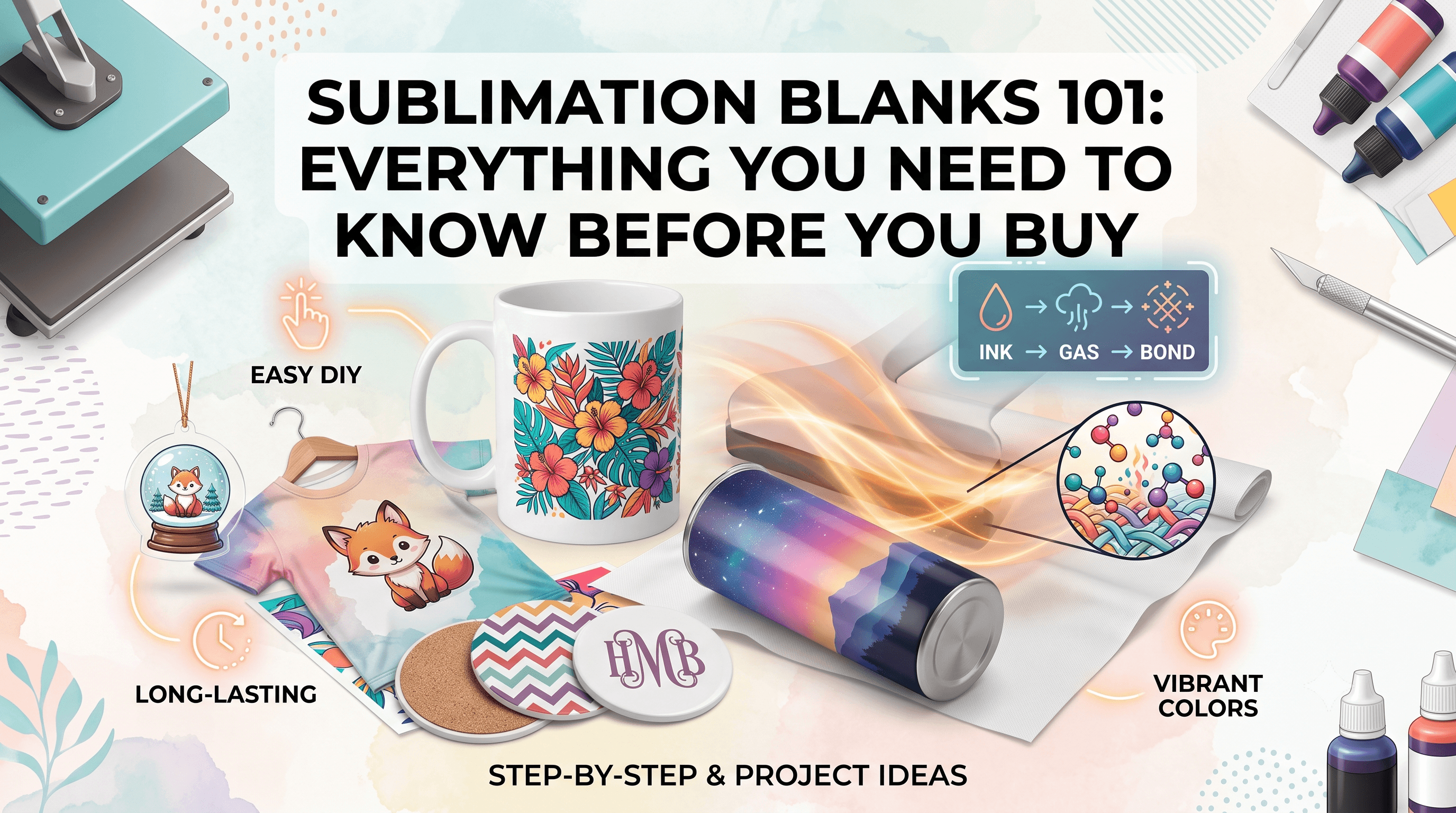 Cover Image for Sublimation Blanks 101: Everything You Need to Know Before You Buy