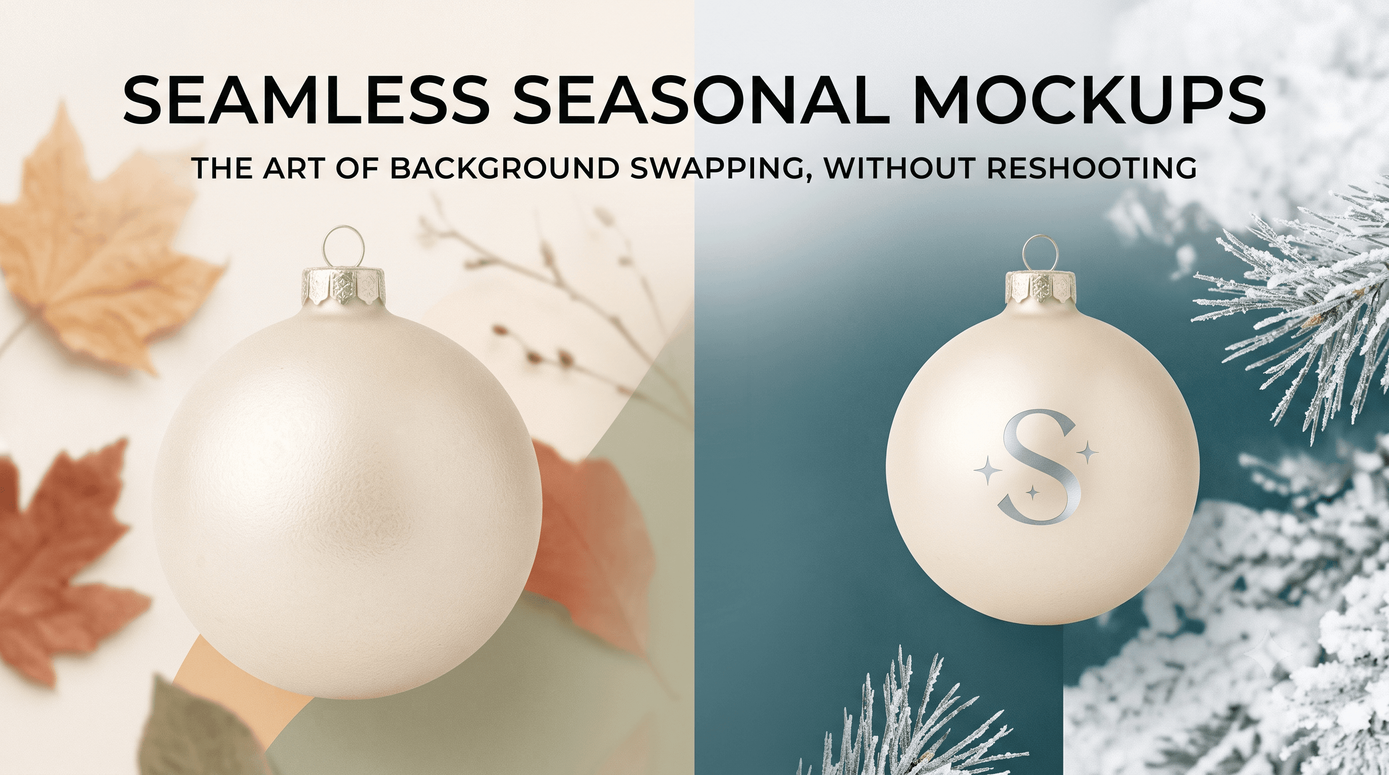 Cover Image for Swapping Backgrounds Fast to Build a Seasonal Mockup Set Without Reshooting