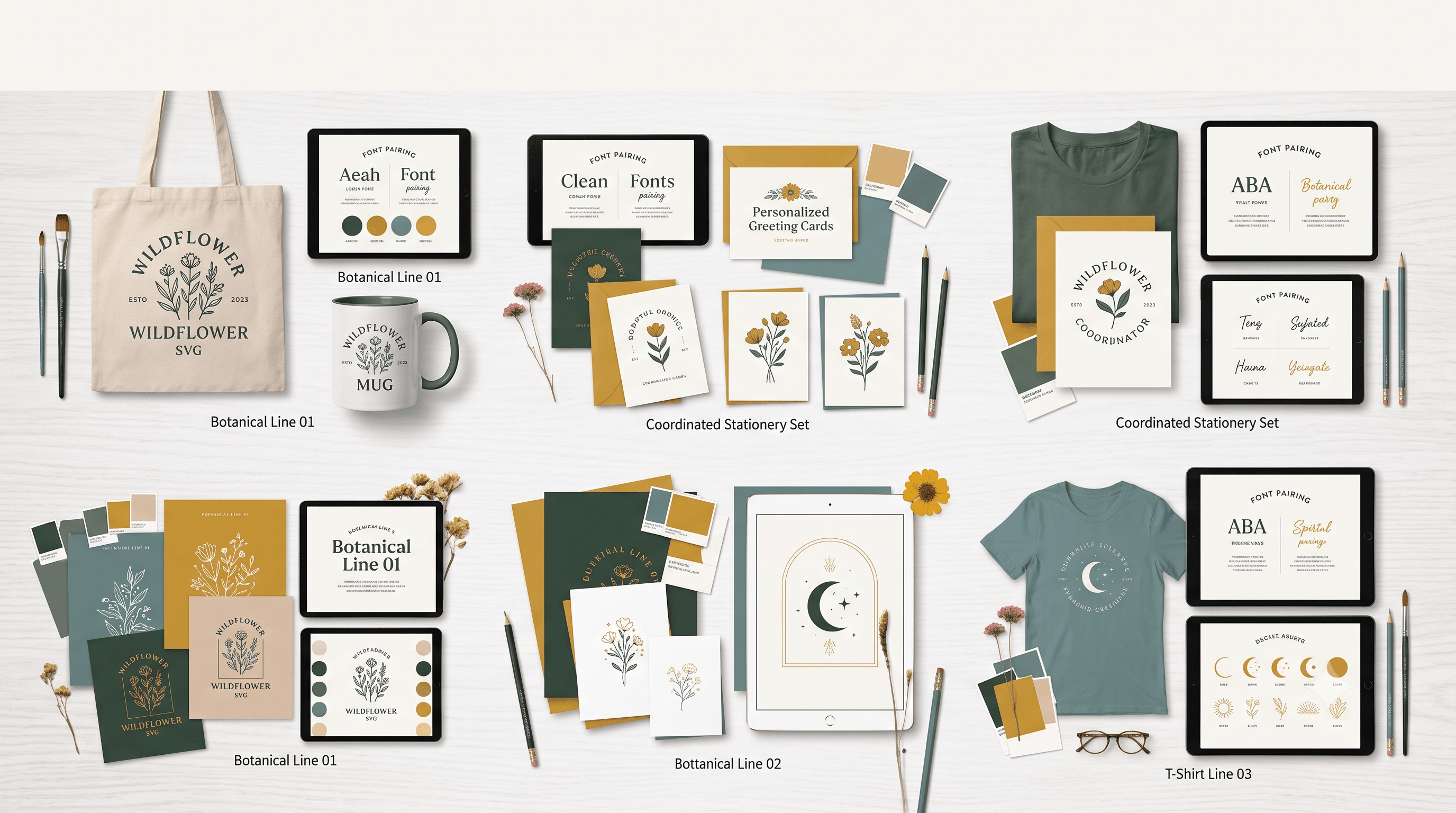 Building a Matching SVG Set for a Themed Etsy Product Line