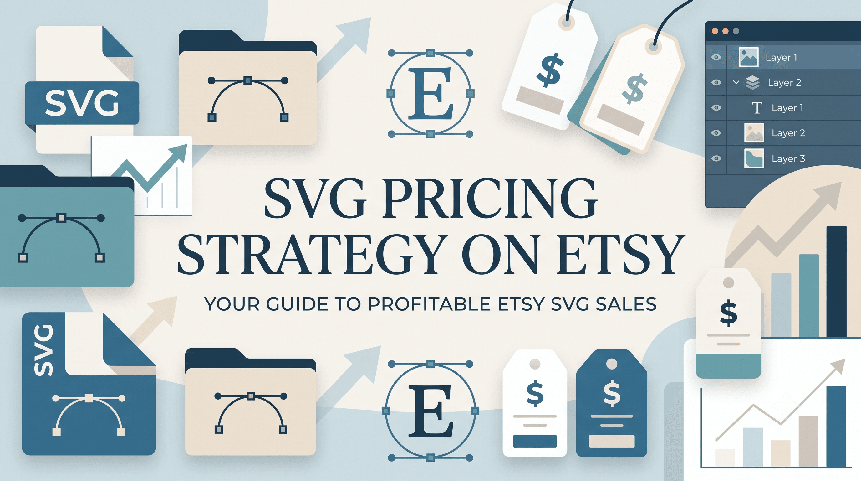 How to Price SVG Files on Etsy Without Getting Undercut by $1 Bundles