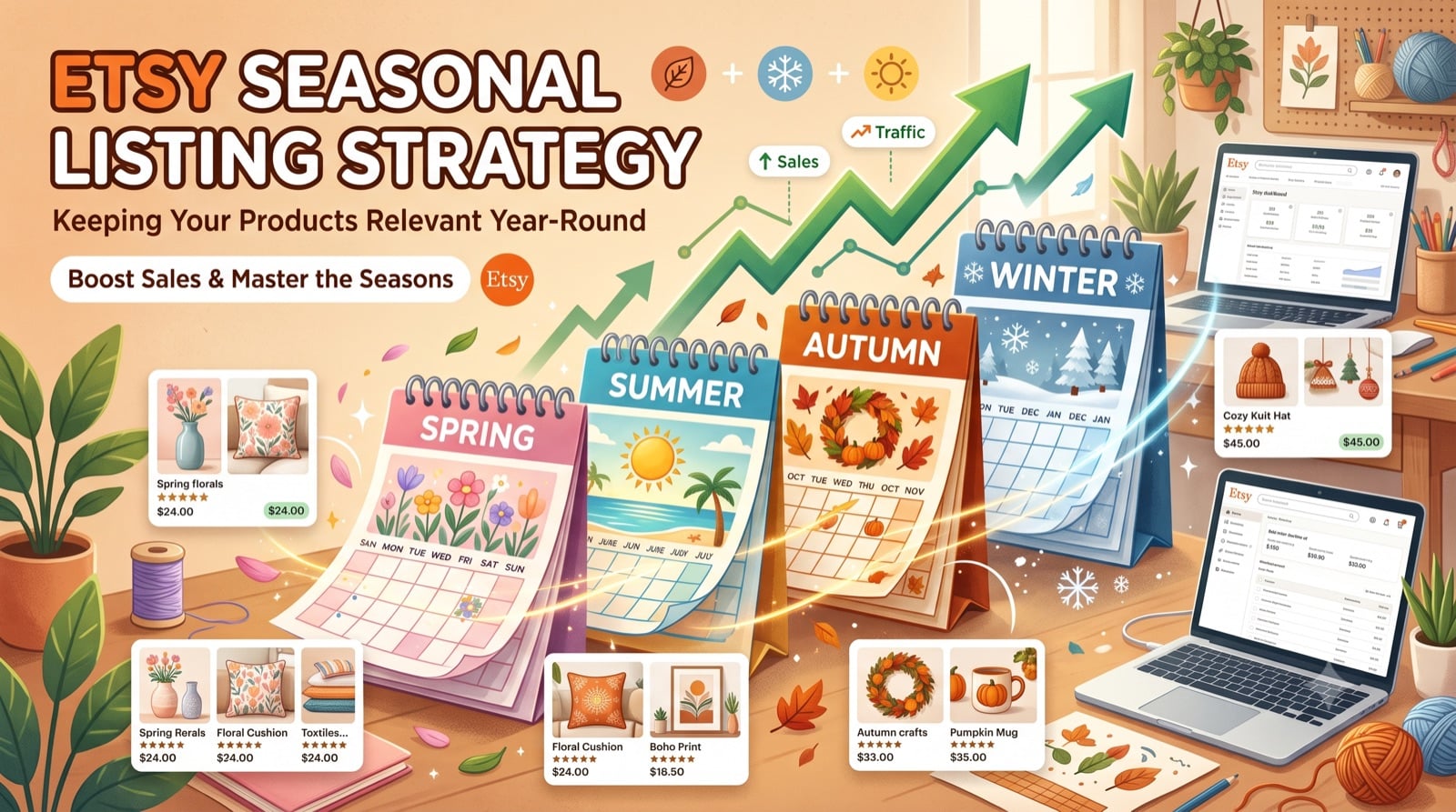Structuring Seasonal Etsy Listings So They Don't Go Stale