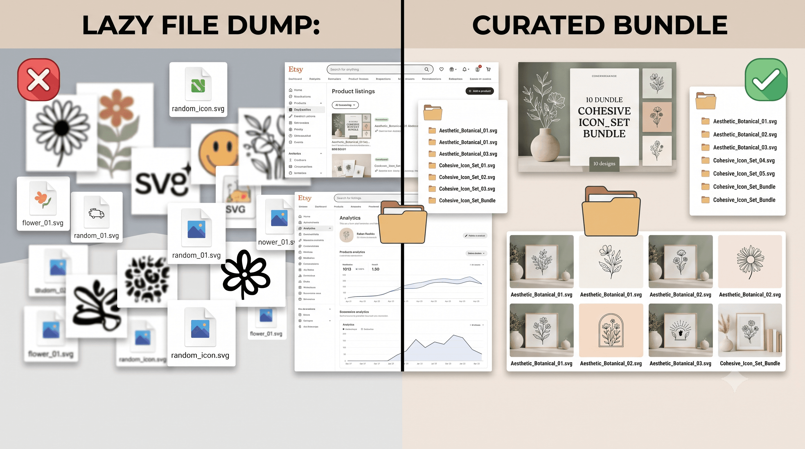 Cover Image for How to Build a 10-in-1 SVG Bundle Listing